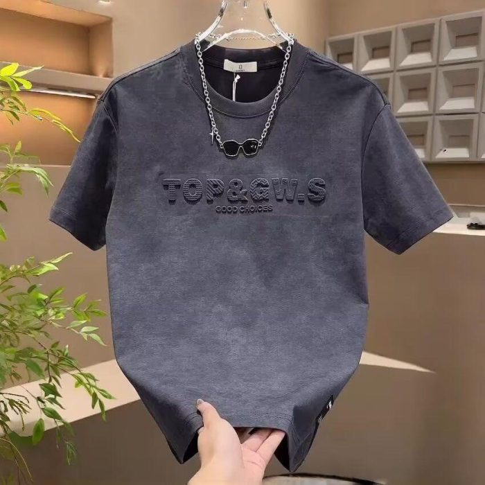 Fashion summer short sleeves-000131